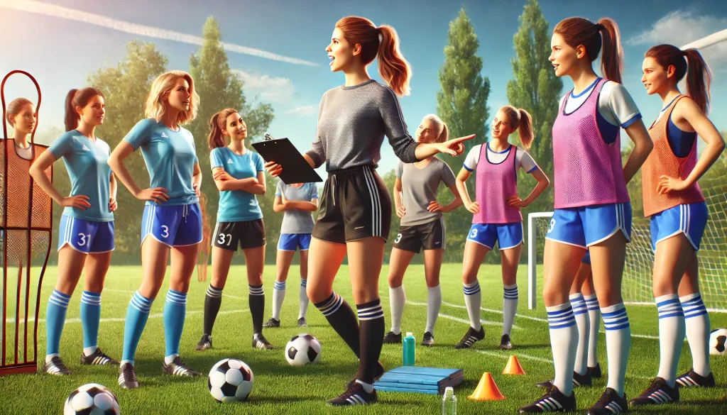 Azione calcio femminile