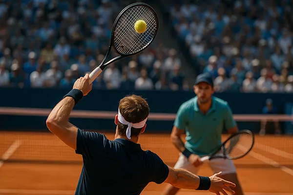 Player strategy tennis