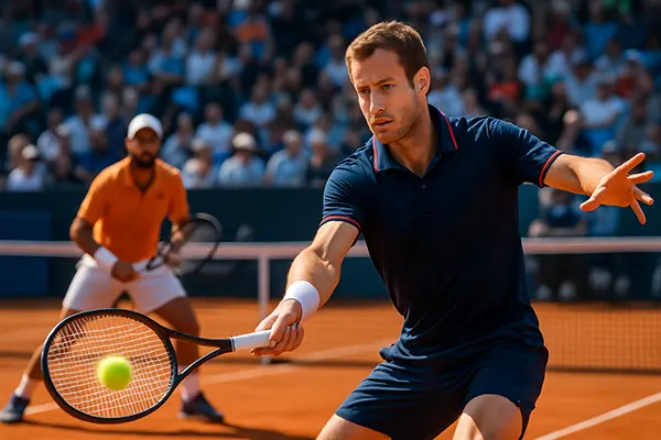 Player strategy tennis